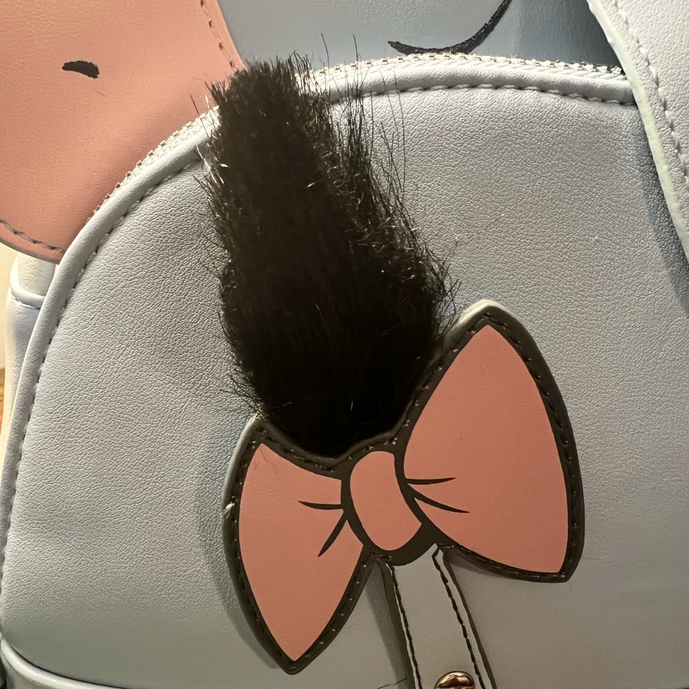 Loungefly Disney Eeyore Backpack - Light Blue and Pink - Picture 6 of 9